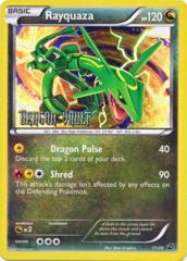 Rayquaza 11/20 Sheen Holo Stamp Promo - Dragon Vault Blister Exclusive